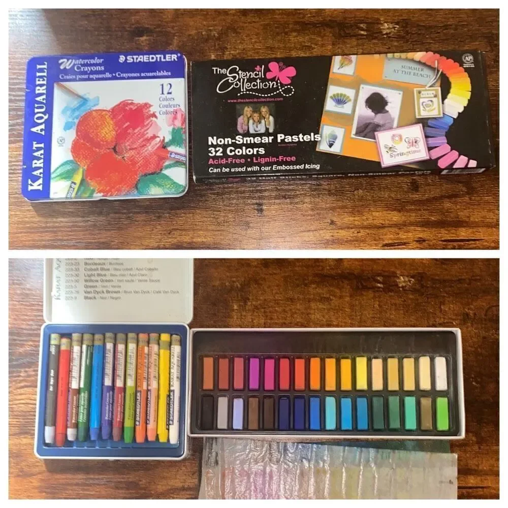Art Scrapbooking Markers Crayons and Chalk New and Used